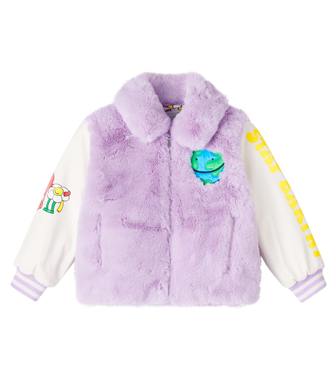 Embroidered varsity jacket | Stella McCartney Kids