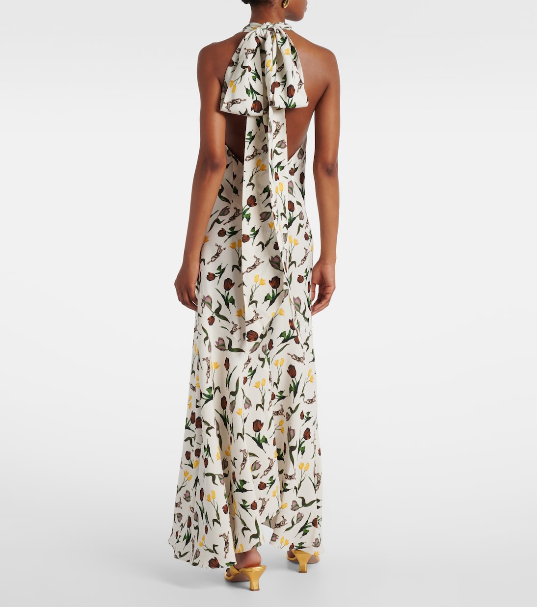 Maxikleid aus Baumwollpopeline | Marni