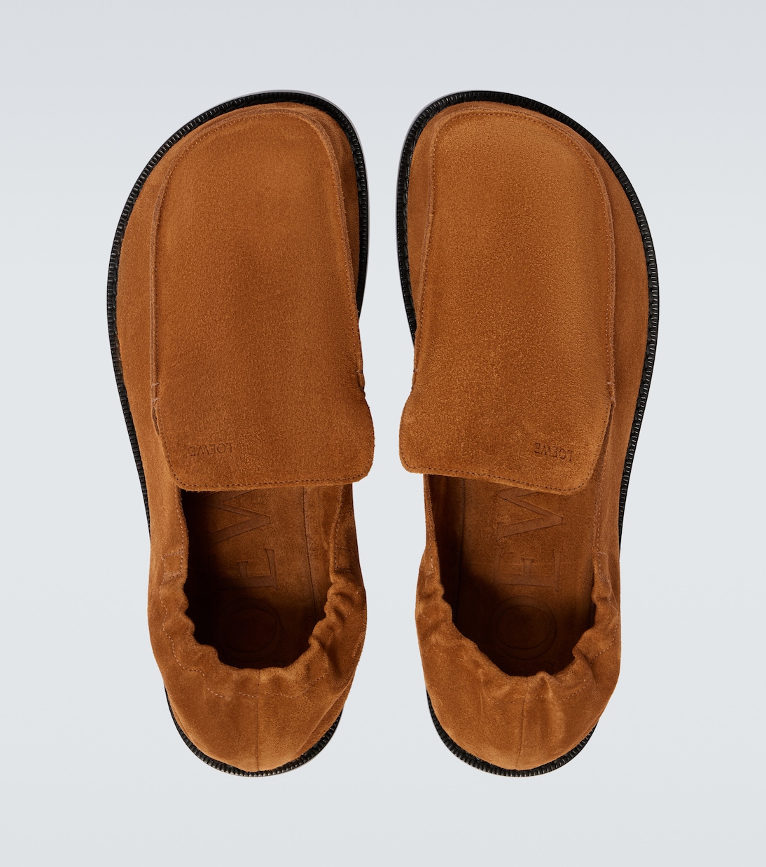 Loafers Flex aus Veloursleder | Loewe