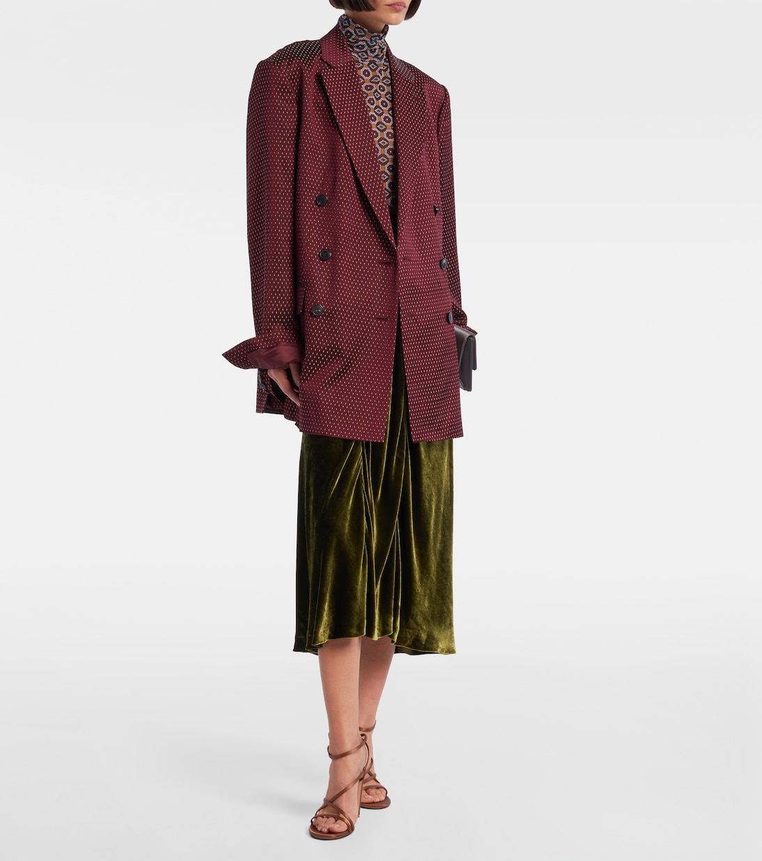 Sandalen 105 aus Satin | Gianvito Rossi