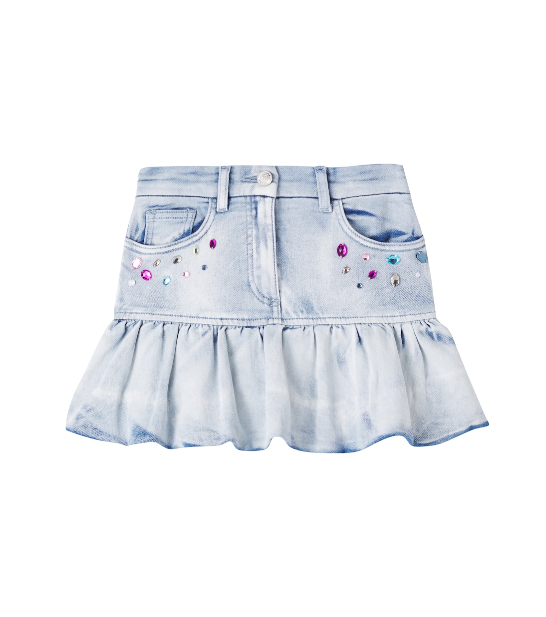 X Disney® - Minigonna di jeans Stitch  | Monnalisa