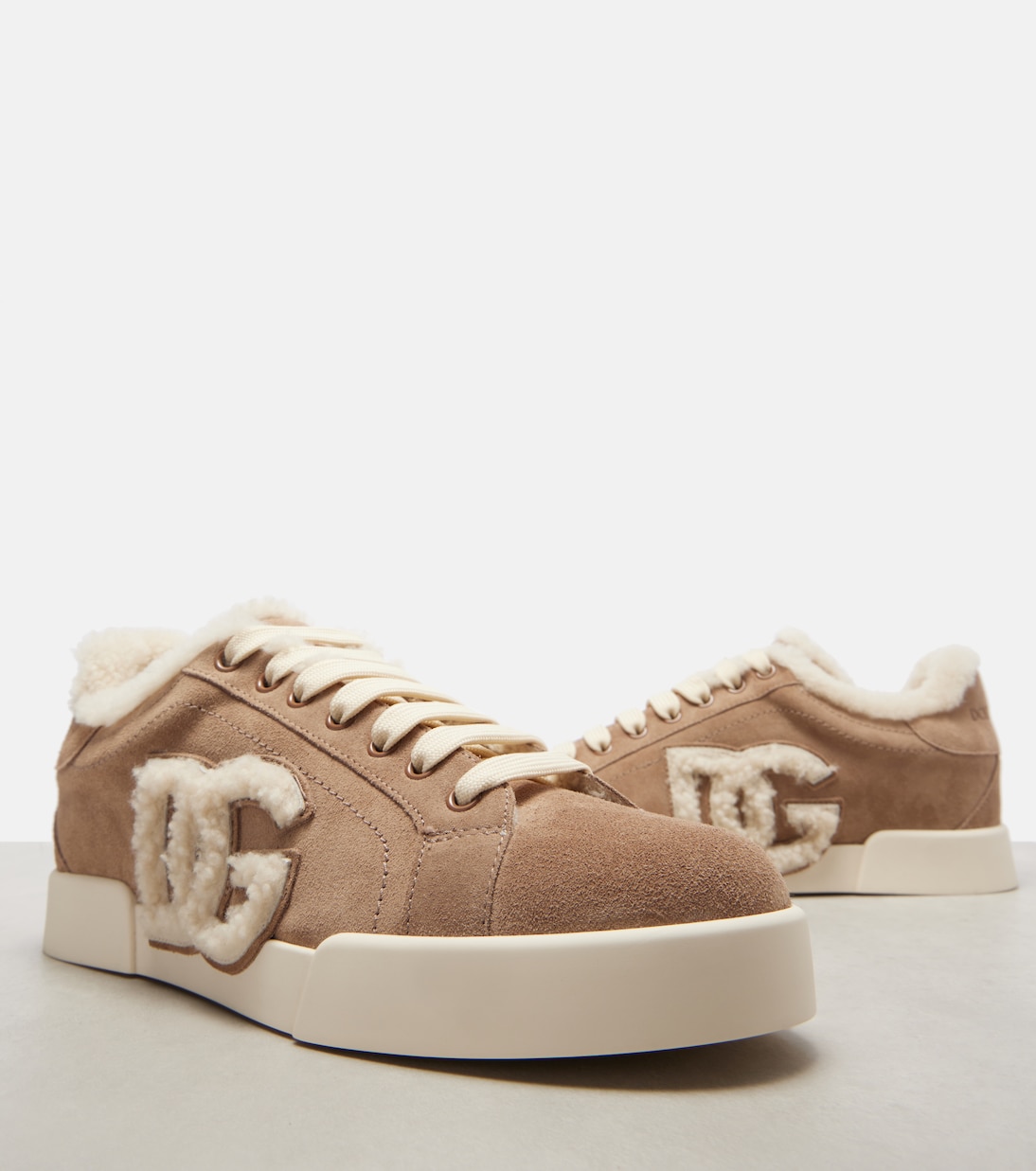 DG suede sneakers | Dolce&Gabbana