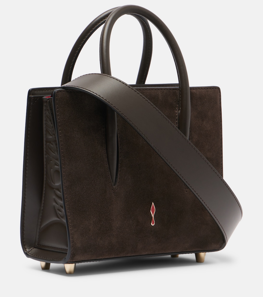 Paloma Small embellished suede tote bag | Christian Louboutin