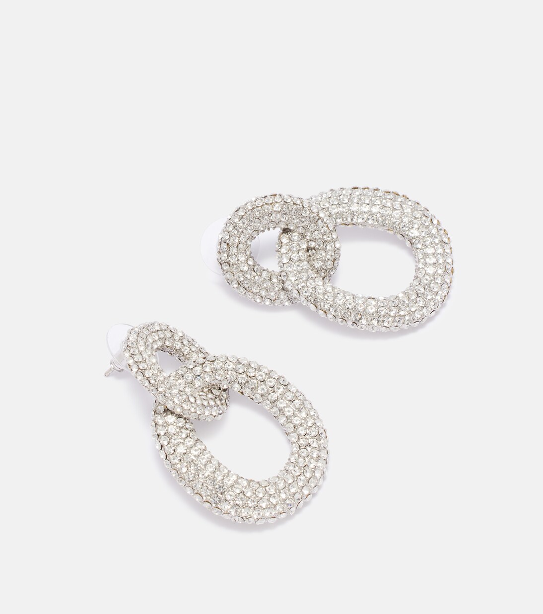 水晶缀饰耳坠 | Self-Portrait