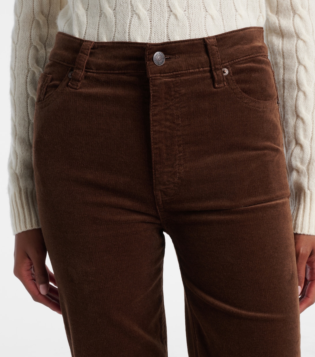 Mid-Rise Straight Jeans Le Sleek | Frame