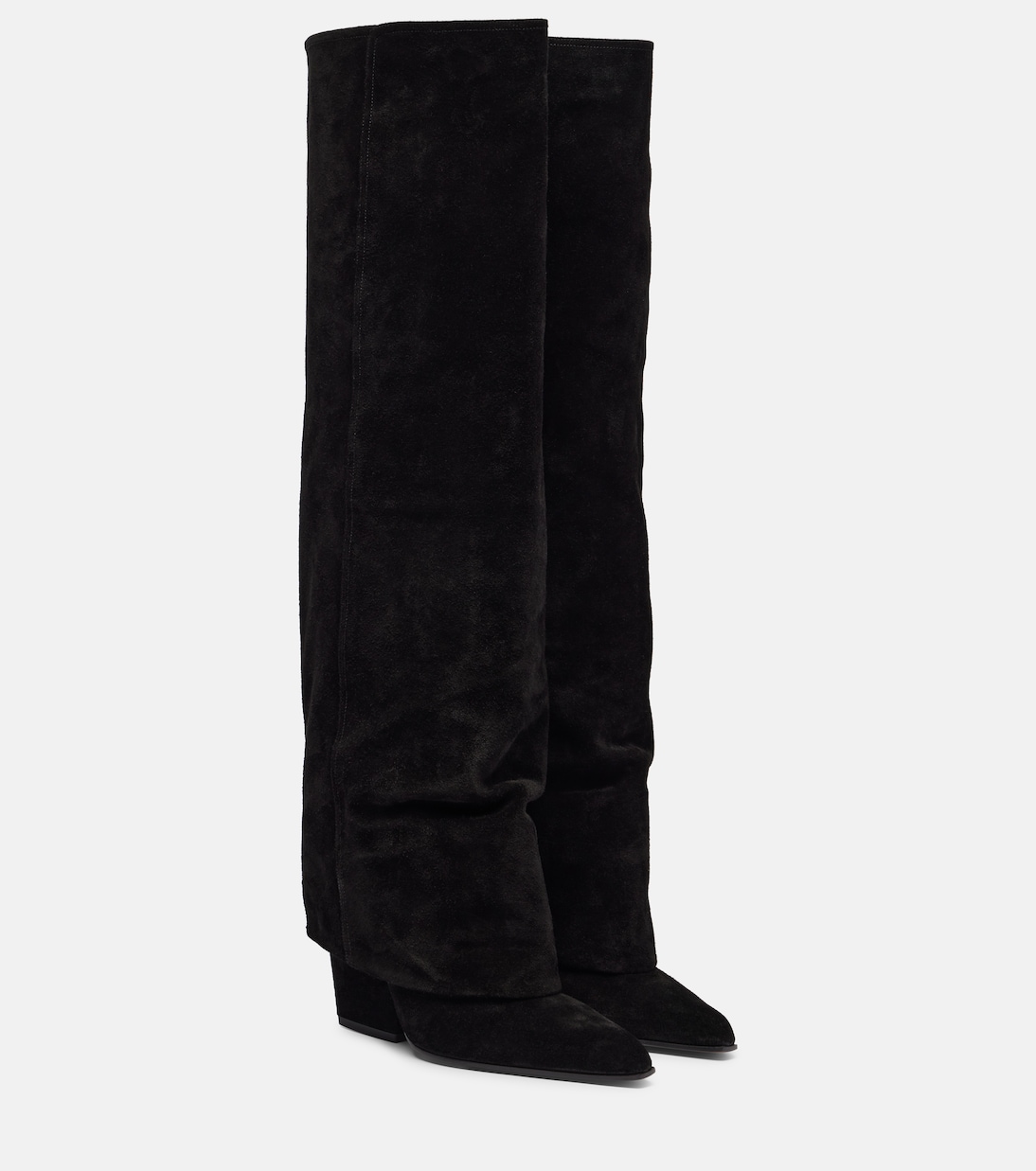 Jane 100 suede knee-high boots | Paris Texas