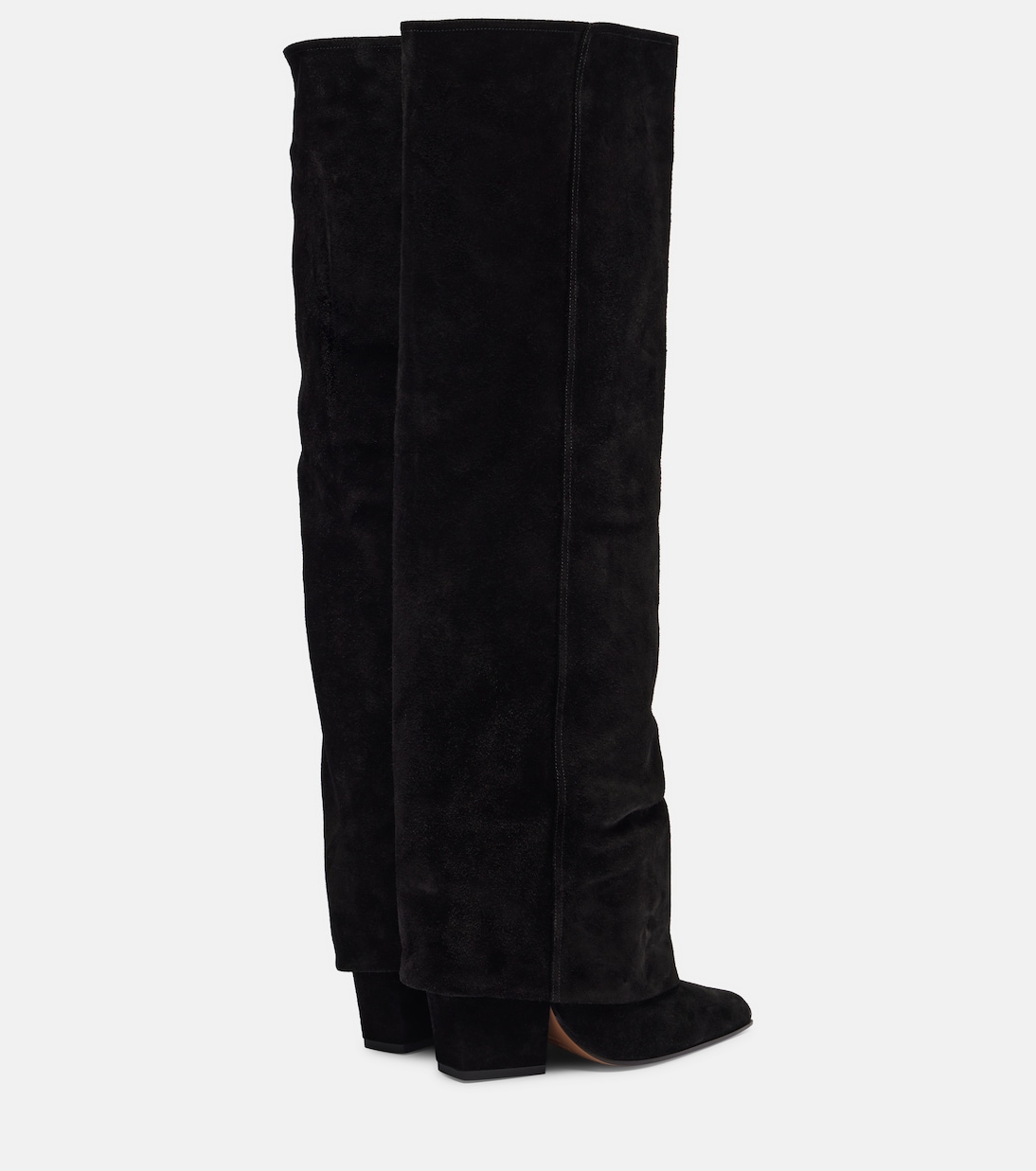 Jane 100 suede knee-high boots | Paris Texas