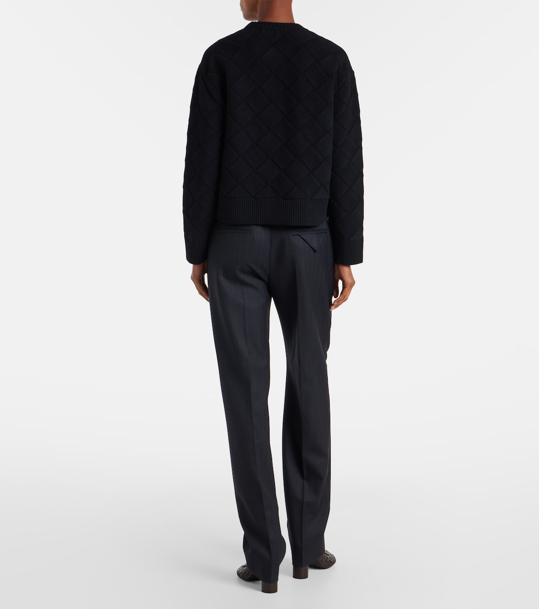 Pull Intreccio en laine mélangée | Bottega Veneta