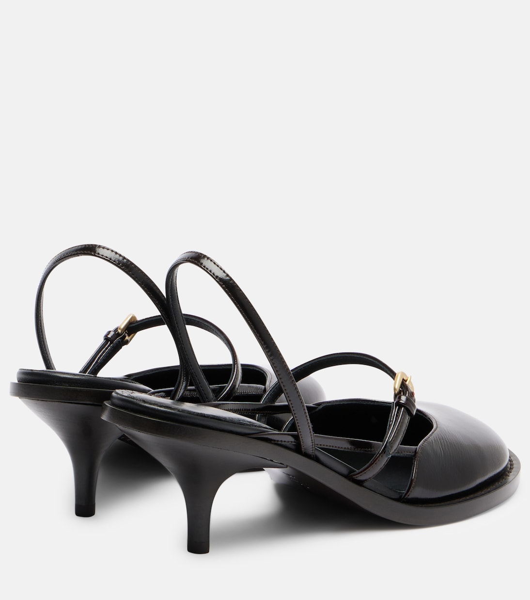 Slingback-Pumps aus Leder | Dries Van Noten