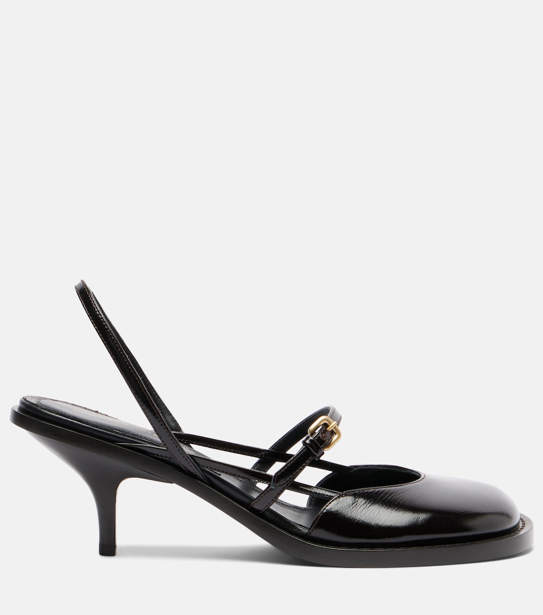 Slingback-Pumps aus Leder | Dries Van Noten
