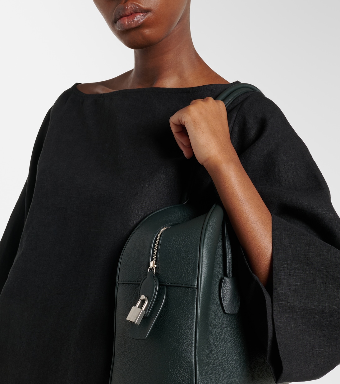 India leather top-handle bag | The Row