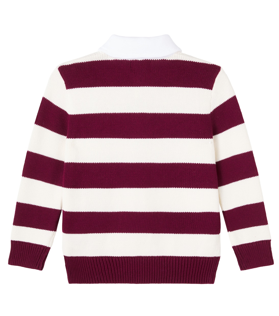 Striped cotton polo sweater | Polo Ralph Lauren Kids