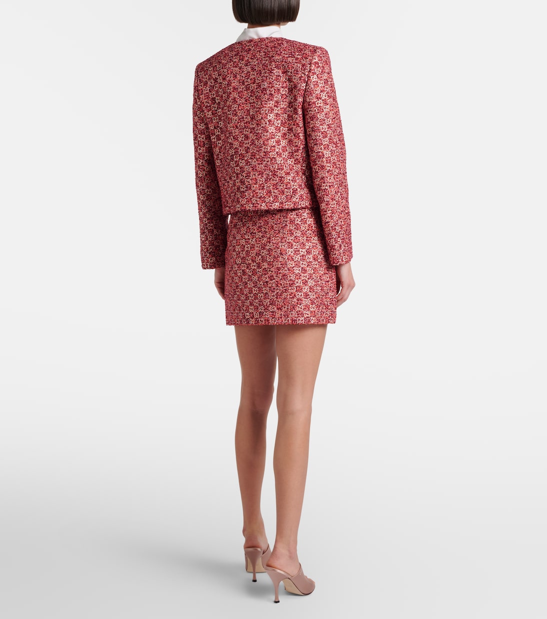 GG lamé tweed miniskirt | Gucci