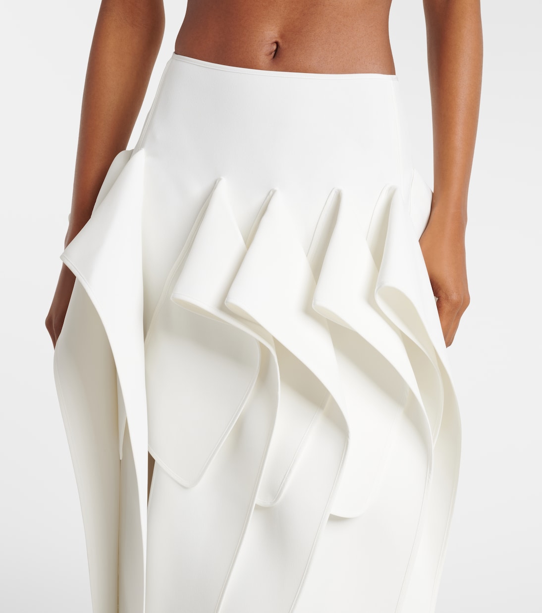 Streaming draped midi skirt | Maticevski
