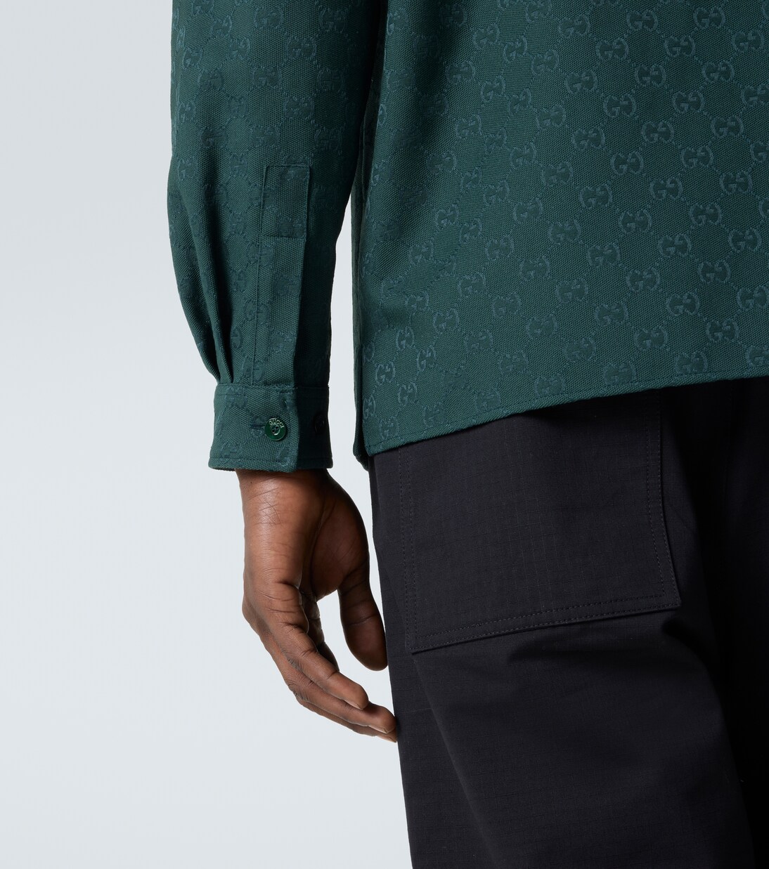 Hemd GG aus Canvas | Gucci