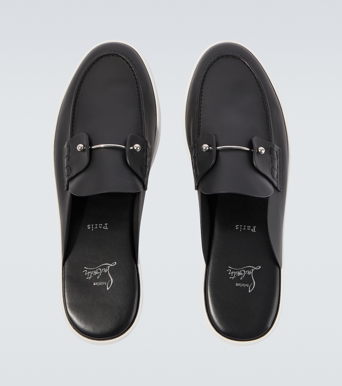 Slippers Chanme aus Leder | Christian Louboutin