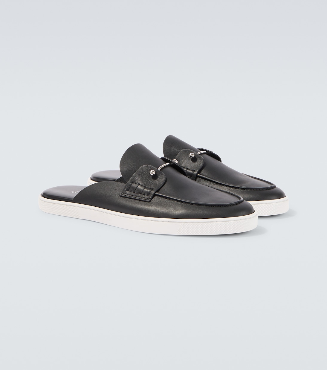 Slippers Chanme aus Leder | Christian Louboutin