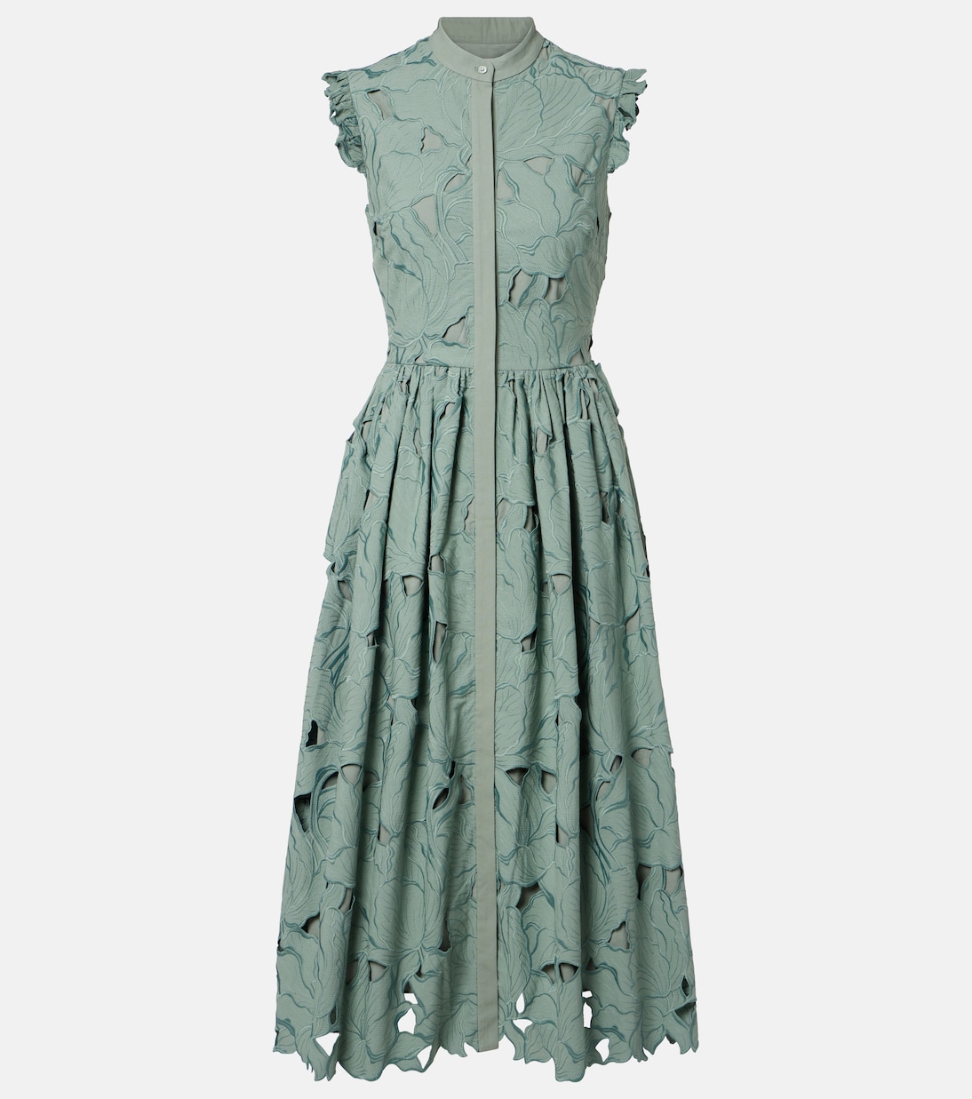 Guipure lace shirt dress | Erdem