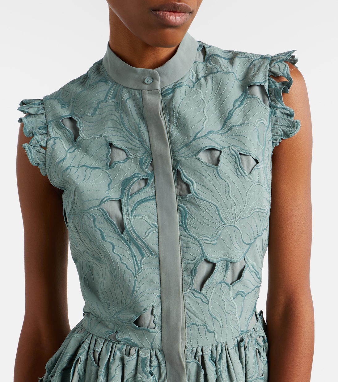 Guipure lace shirt dress | Erdem