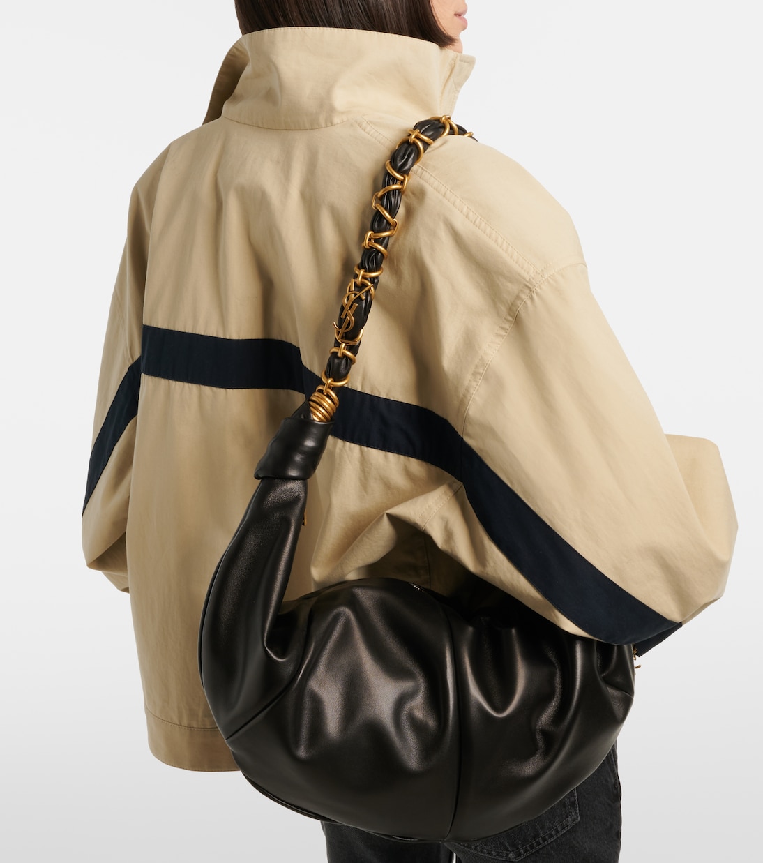 Schultertasche Amalia Cassandre aus Leder | Saint Laurent