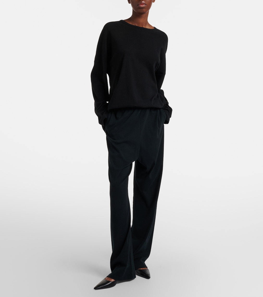 Weite Jogginghose Kohana aus Baumwolle | The Row