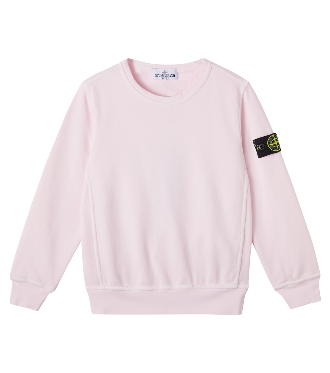 Compass cotton jersey sweatshirt | Stone Island Junior