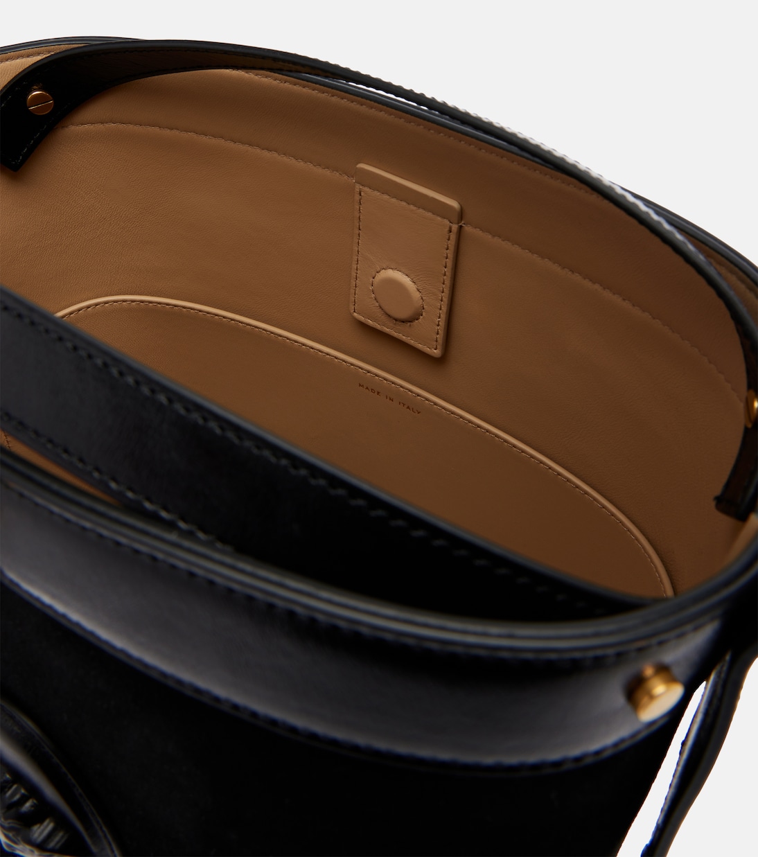 Sac seau La Medusa en daim | Versace