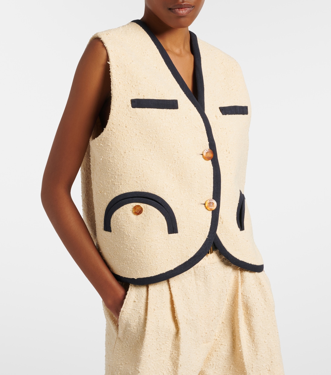 Weste Gliss aus einem Baumwollgemisch | Blazé Milano