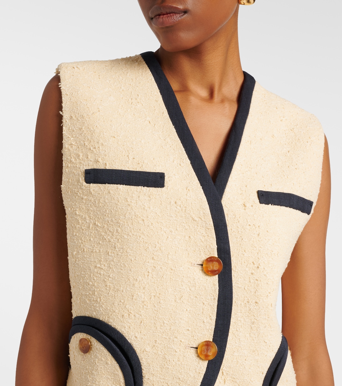 Weste Gliss aus einem Baumwollgemisch | Blazé Milano