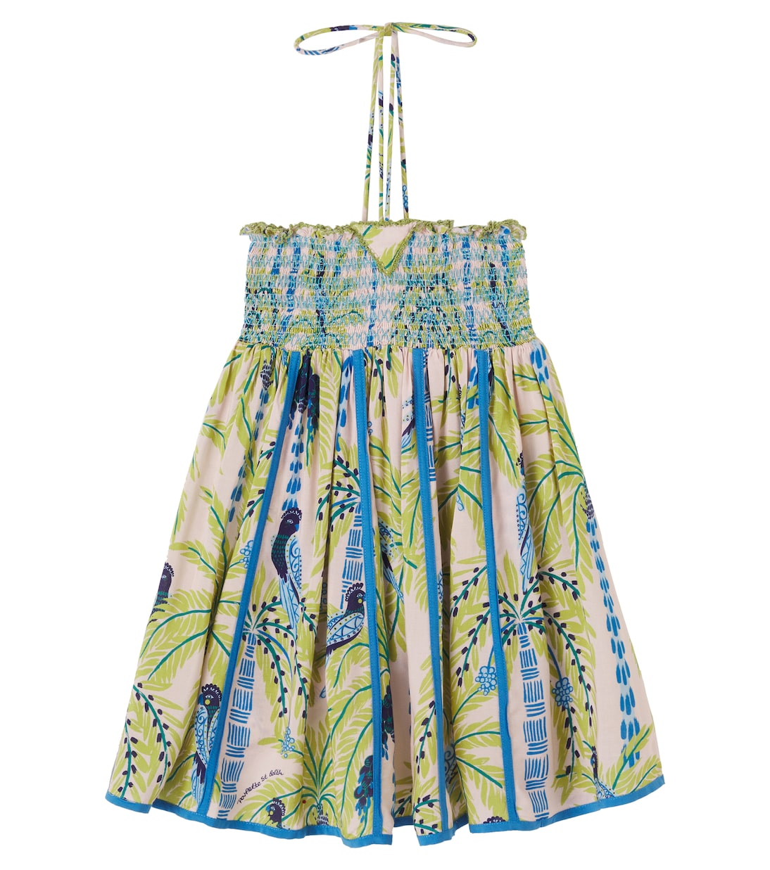 Bedrucktes Kleid Cycas  | Poupette St Barth Kids