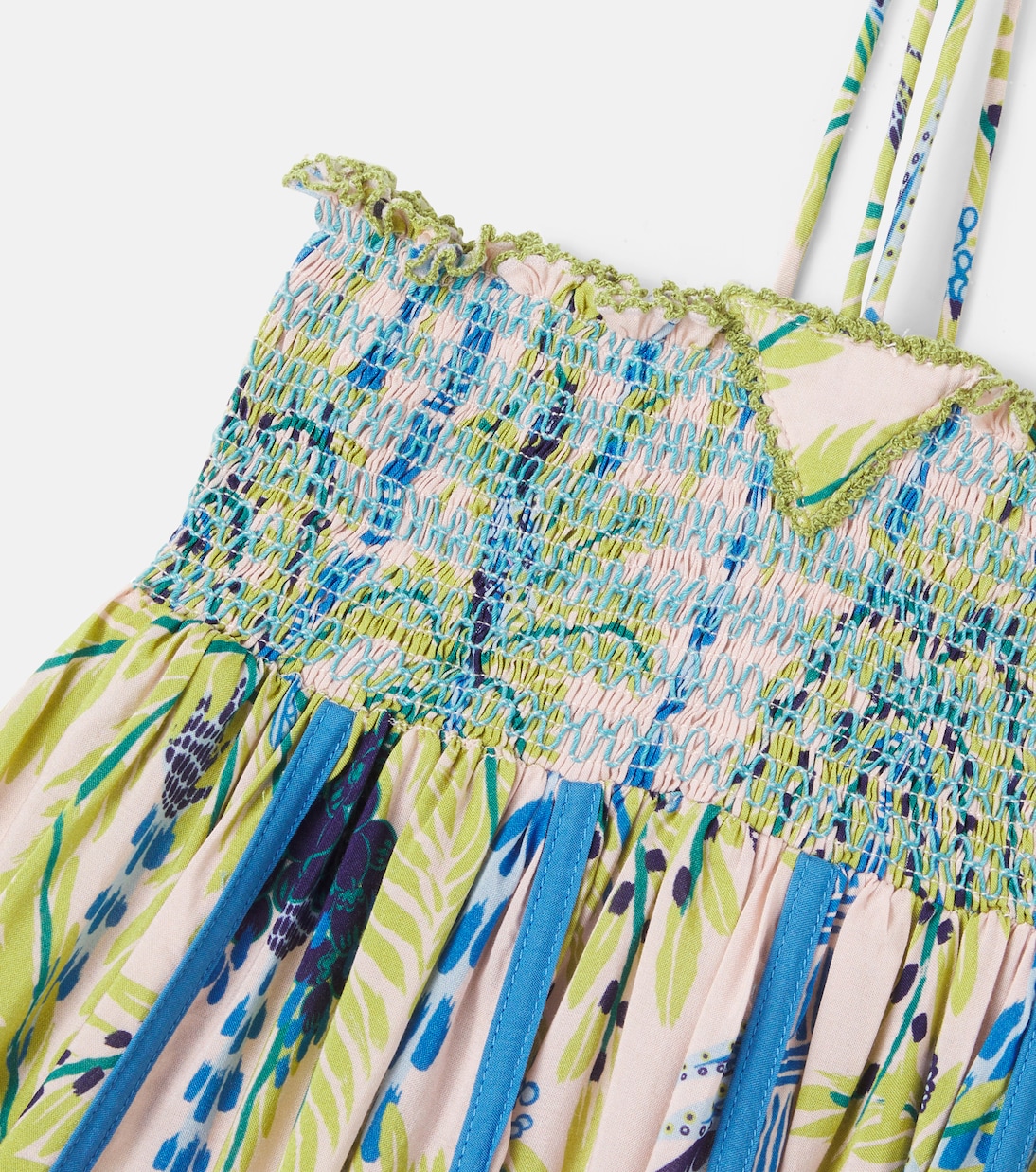 Bedrucktes Kleid Cycas  | Poupette St Barth Kids