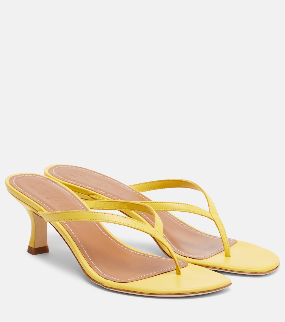 Tongs Freja en cuir | Staud