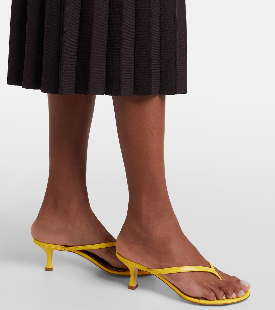 Tongs Freja en cuir | Staud