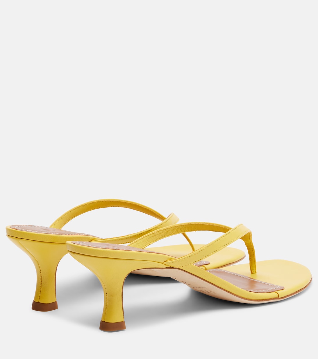 Tongs Freja en cuir | Staud