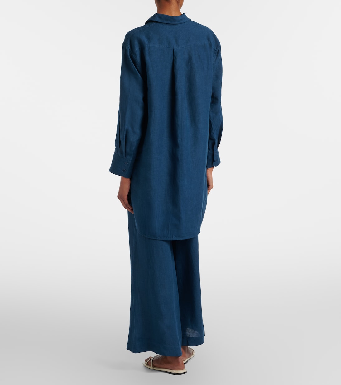 بنطلون واسع من الكتّان Select | Eres