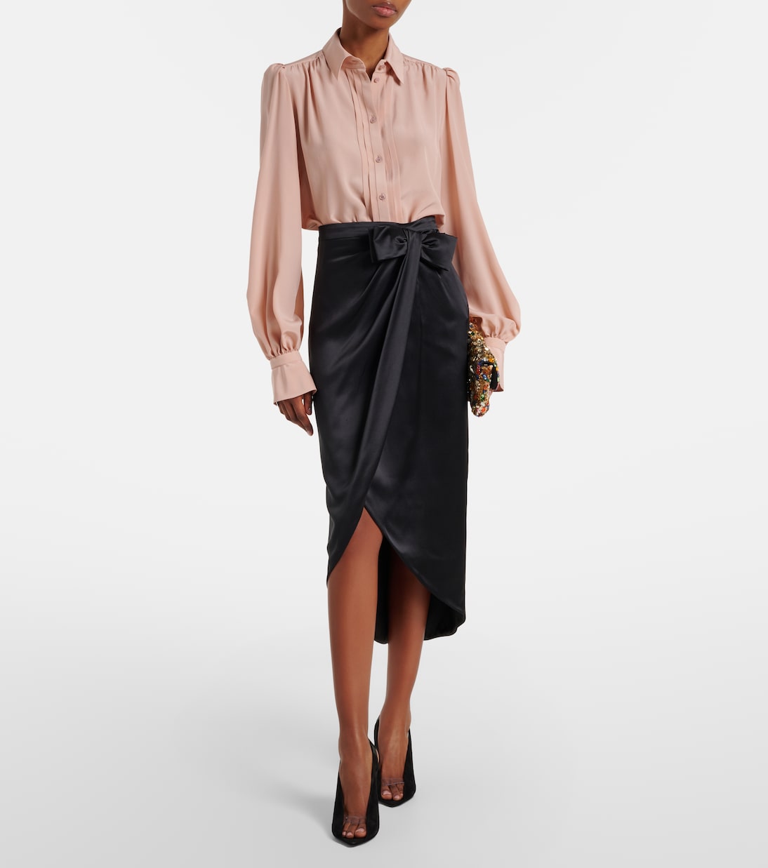 Bluse aus Crêpe de Chine aus Seide | Valentino