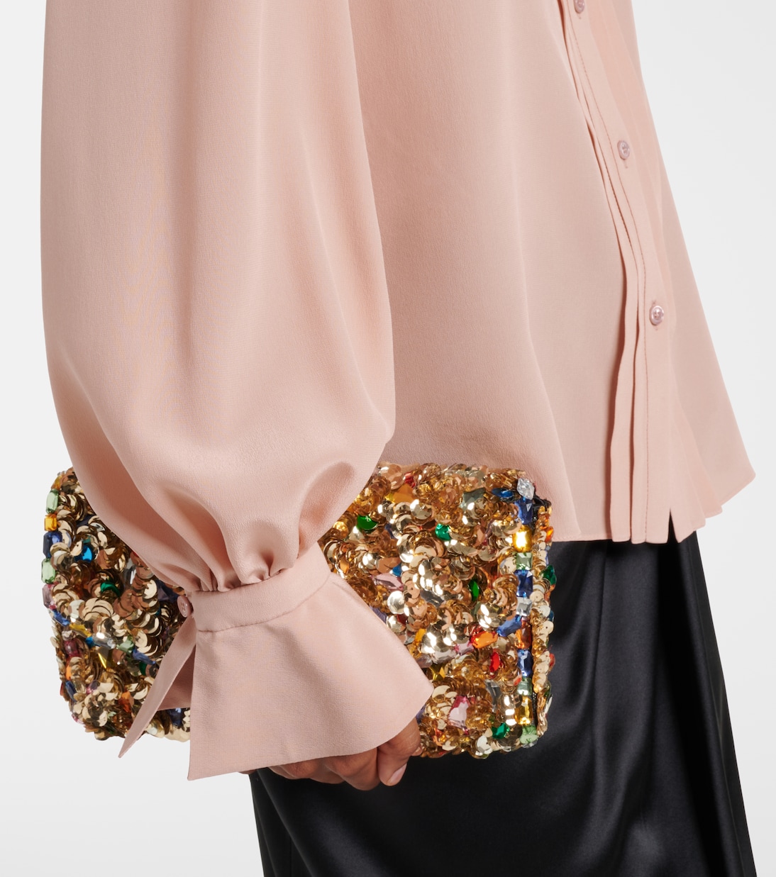 Bluse aus Crêpe de Chine aus Seide | Valentino