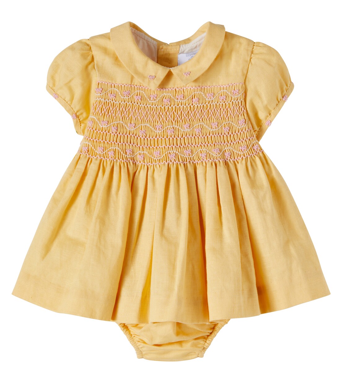 Baby - Set Dolly in lino e cotone | La Coqueta