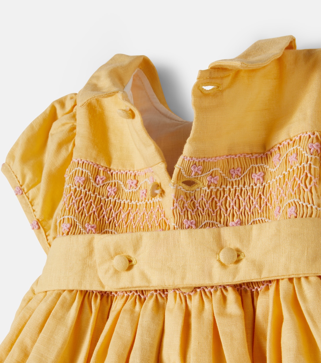 Baby - Set Dolly in lino e cotone | La Coqueta