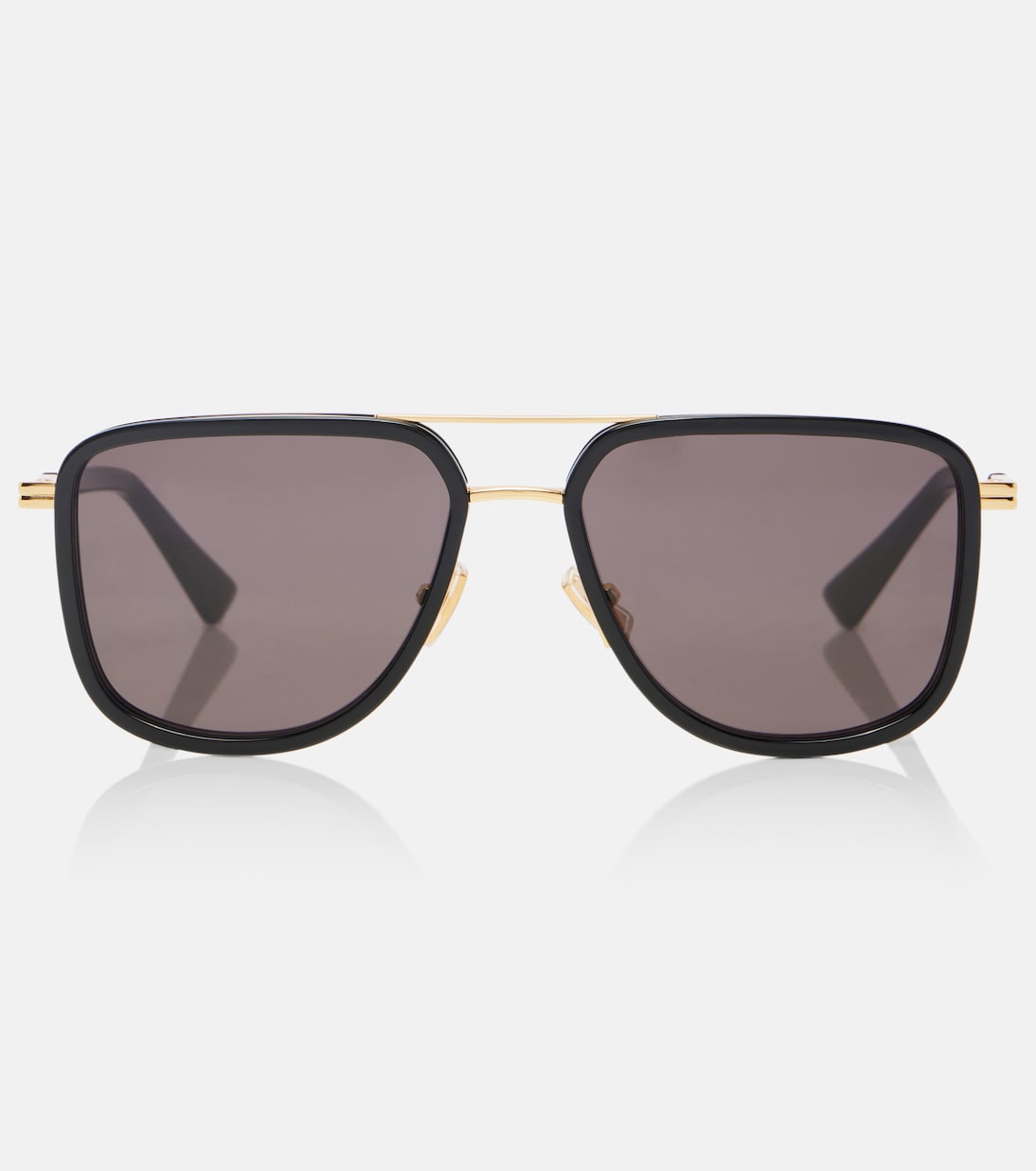 Metal Combi aviator sunglasses | Bottega Veneta