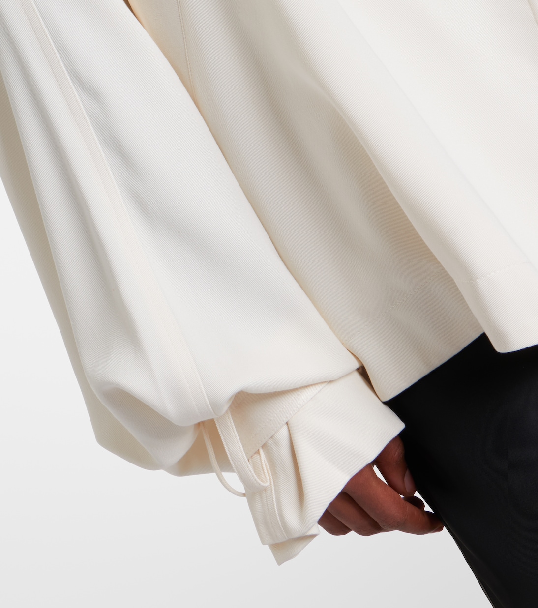 Elva cropped trench coat | The Frankie Shop