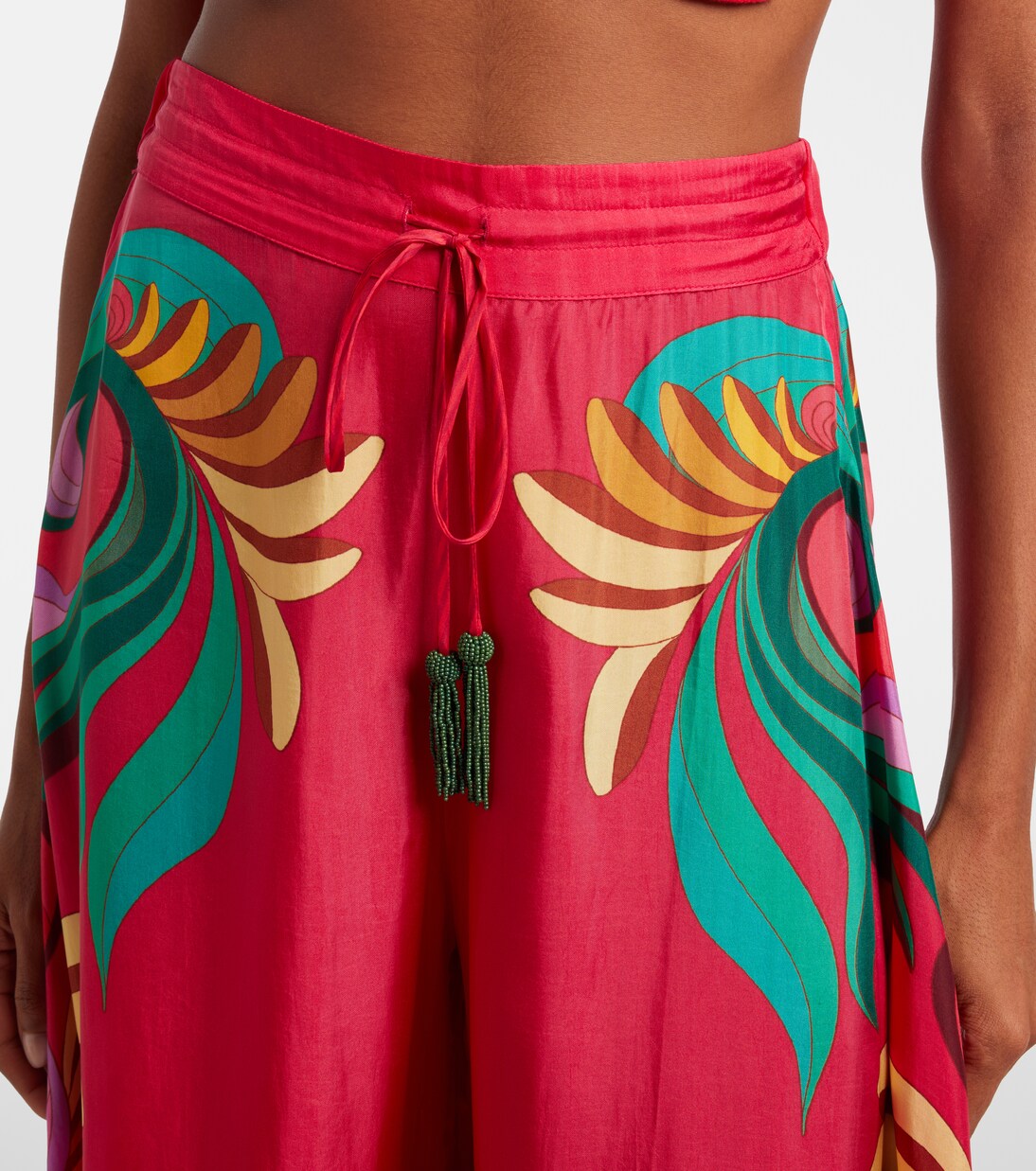 Banana Queen printed palazzo pants | Farm Rio