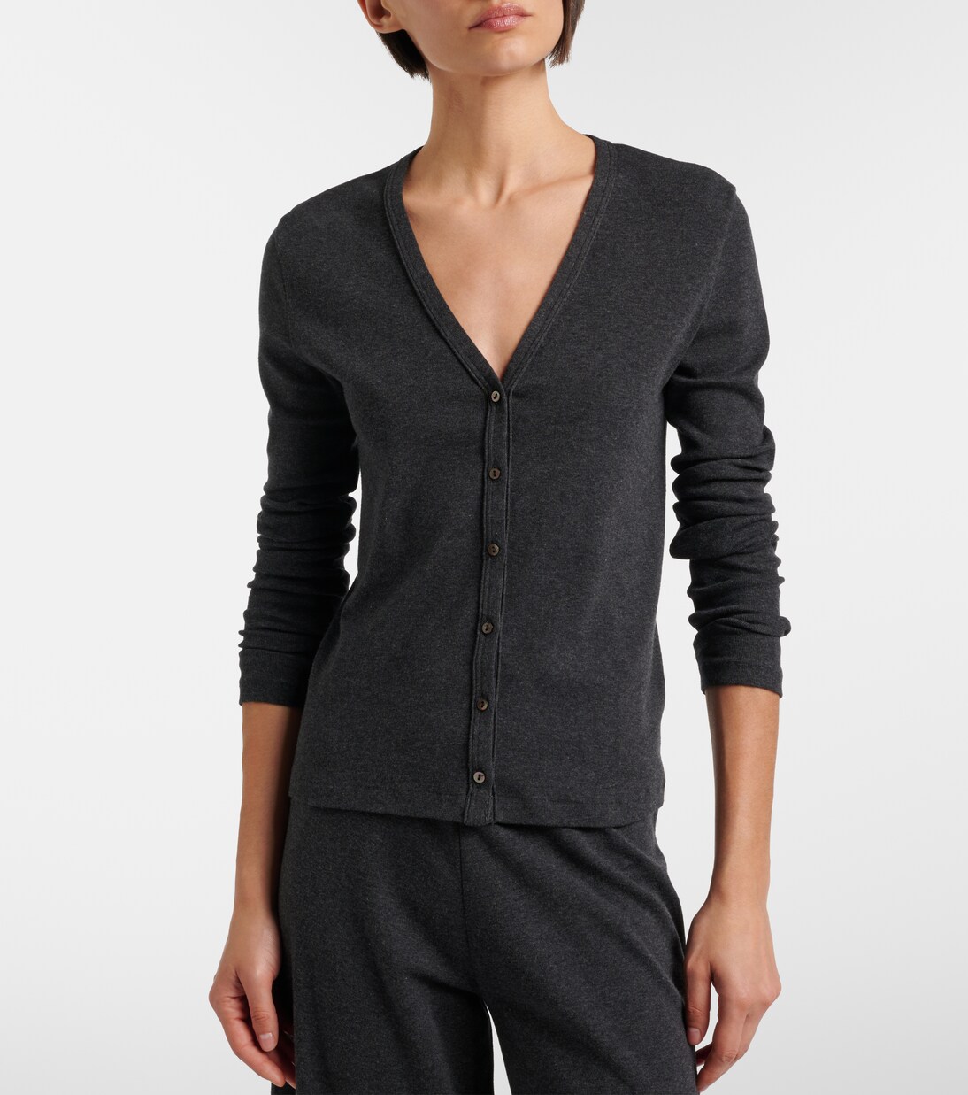 Cresp cotton cardigan | The Row