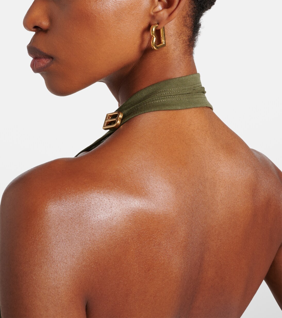 Eisa B hoop earrings | Balenciaga