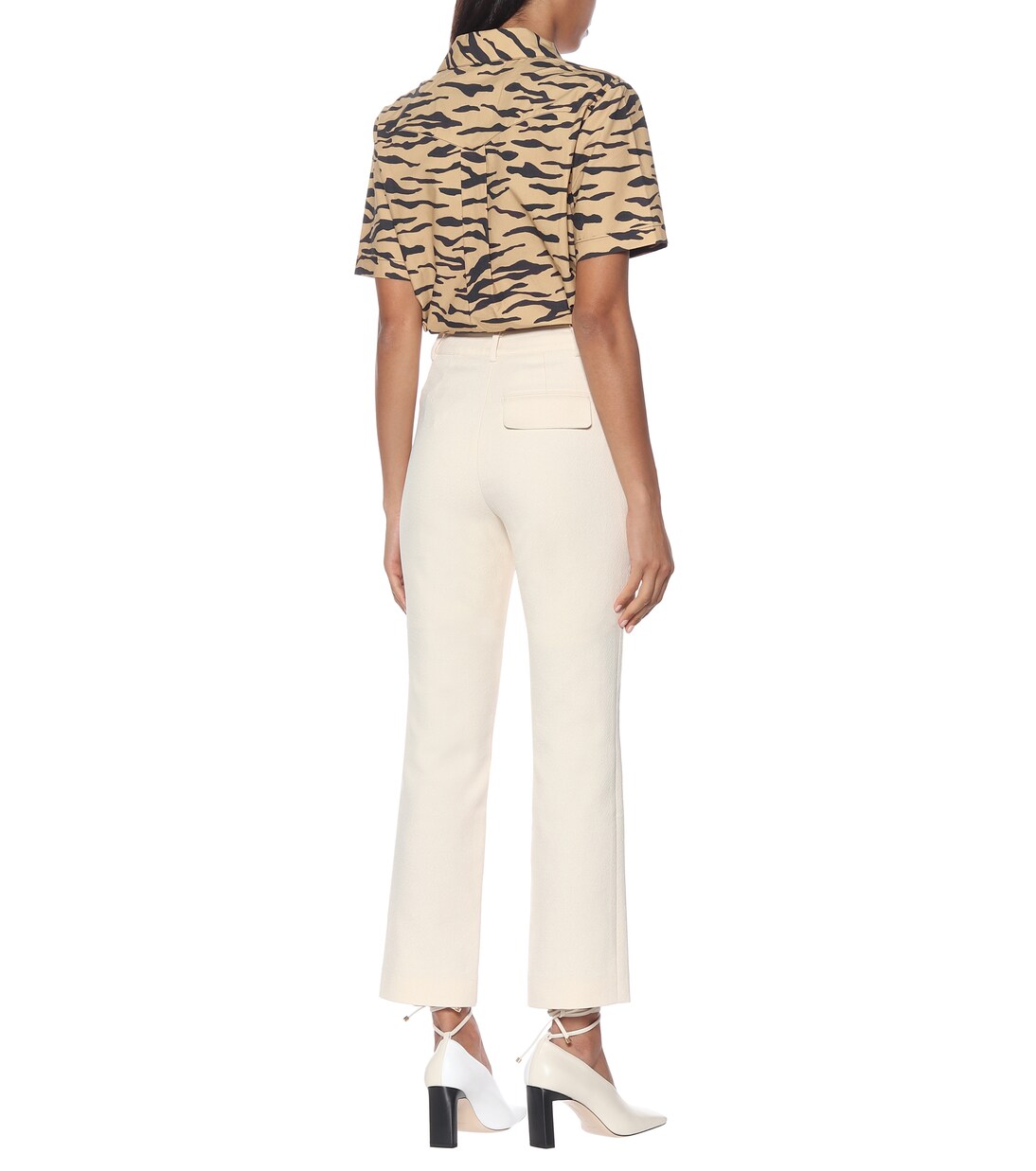 Pantalon Finley en crêpe | Rejina Pyo