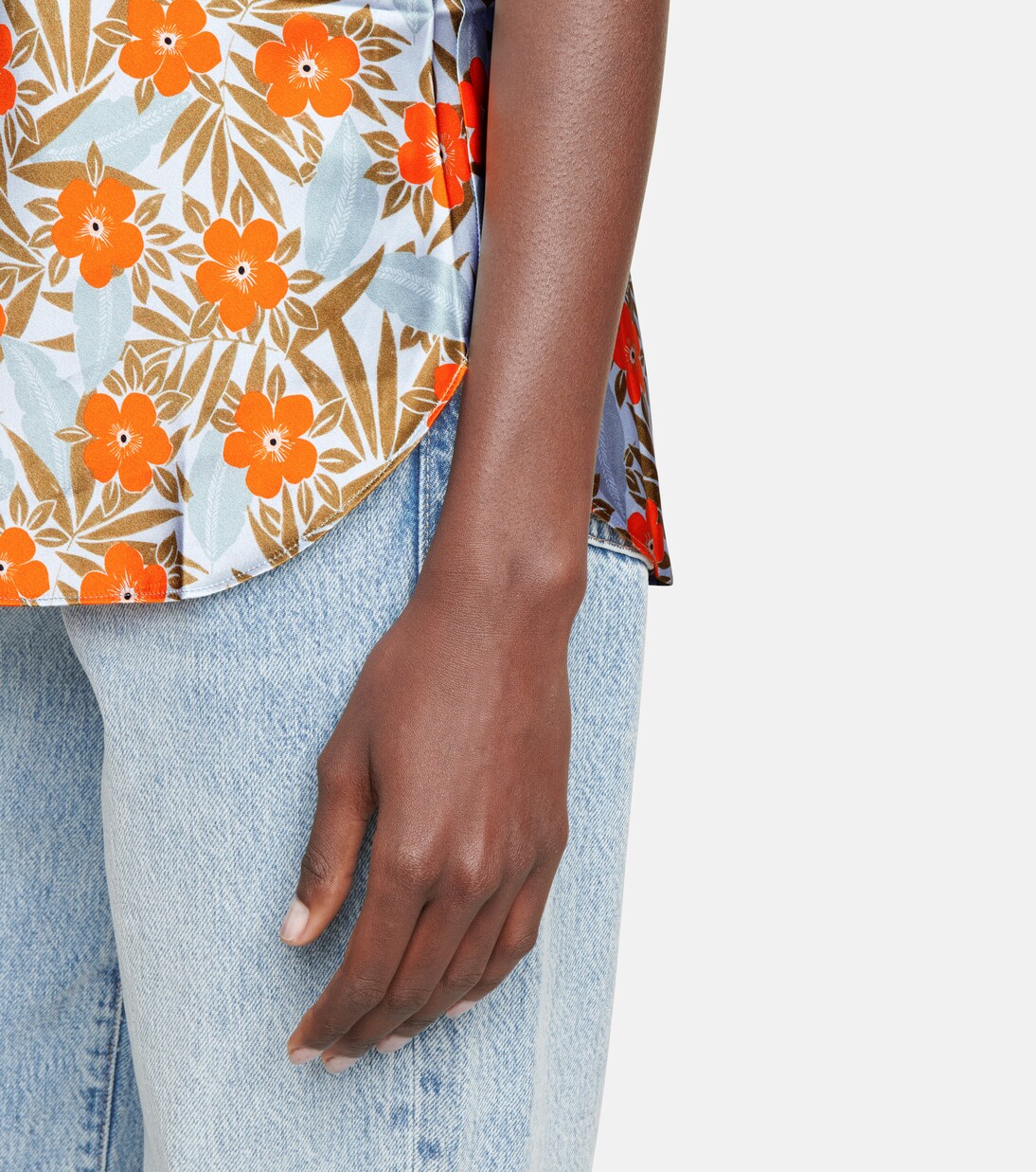 Top Stella aus Seidensatin | Lee Mathews