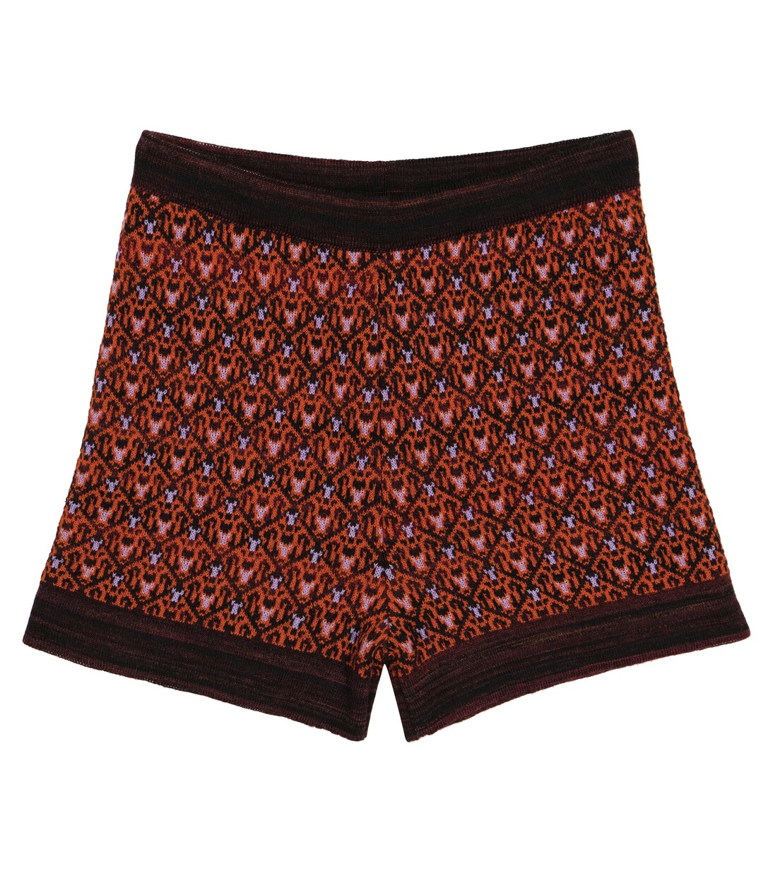Intarsia wool-blend shorts | Paade Mode