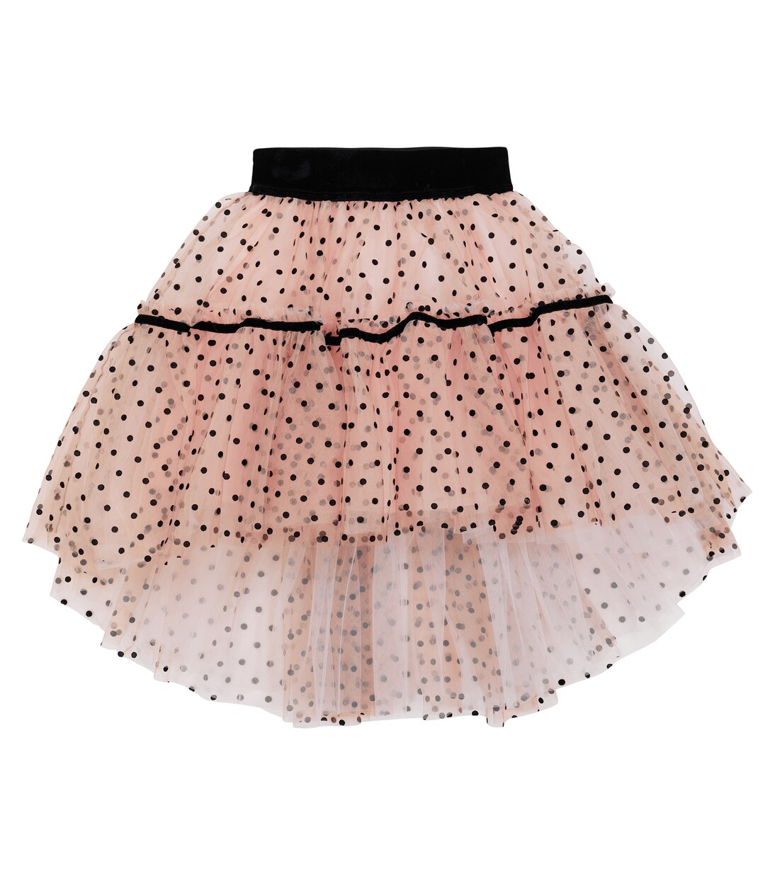 Polka dotted tulle skirt | Monnalisa