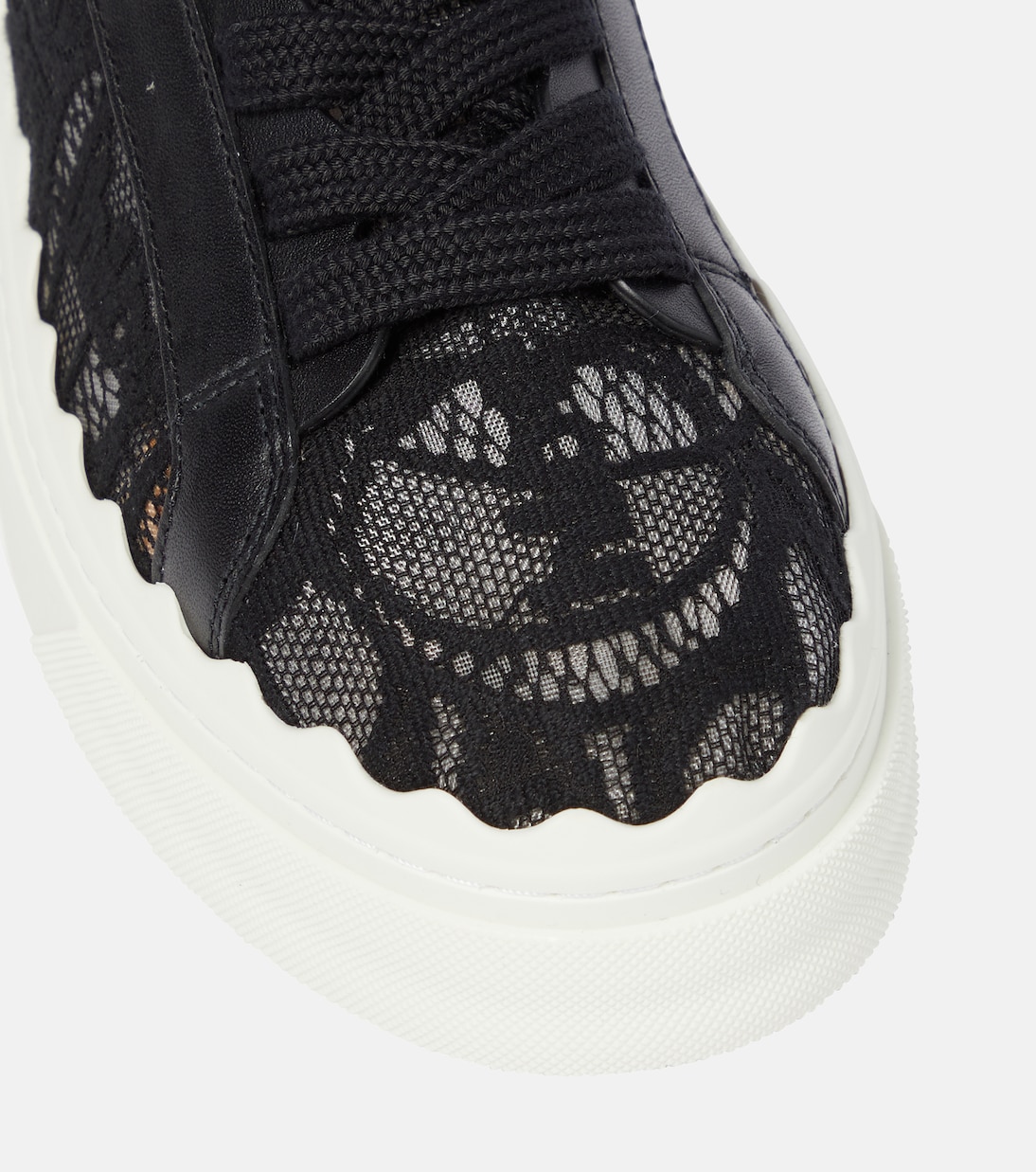 Baskets Lauren en dentelle | Chloé