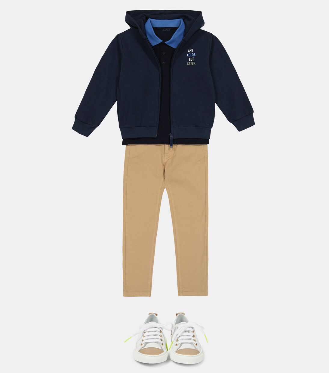 Sweat-shirt à capuche en coton | Il Gufo